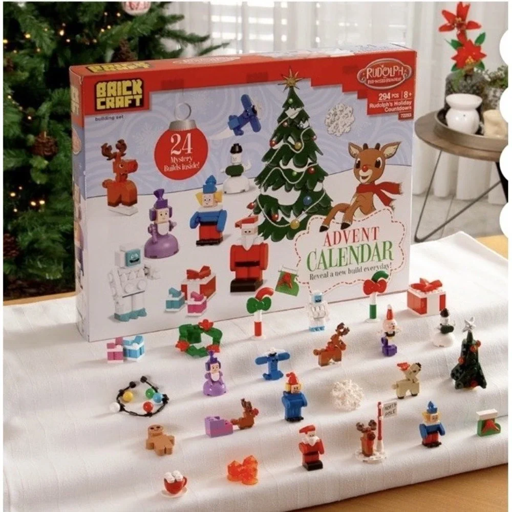 Brick Craft Rudolph The Red Nosed‎ Reindeer Advent Calendar